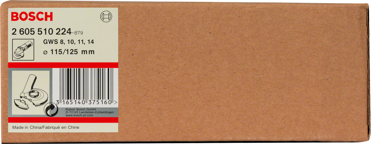 Guida di taglio Bosch con aspirazione della polvere 115/125 mm.