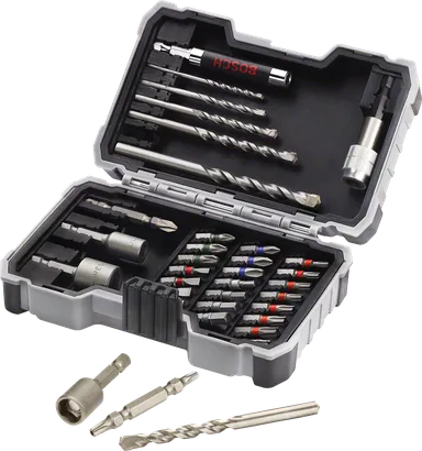 Set di punte per trapano e cacciavite CYL-3 Bosch da 35 pezzi.