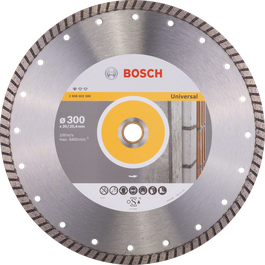 Disco da taglio diamantato Bosch Standard per Universal Turbo da 300 mm.