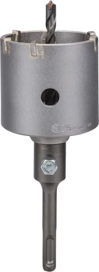 Fresa a tazza Bosch SDS plus con punta in metallo duro per muratura.