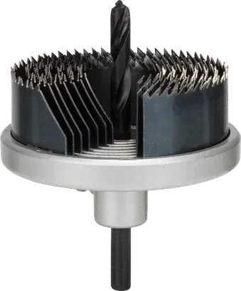 Set di frese a tazza Bosch da 7 pezzi, 25-63 mm, per forare.