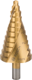 Punta da trapano a gradini Bosch HSS-TiN per fori da 6 a 37 mm.