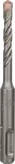 Punta per trapano a percussione Bosch SDS Plus-3 per foratura del calcestruzzo.