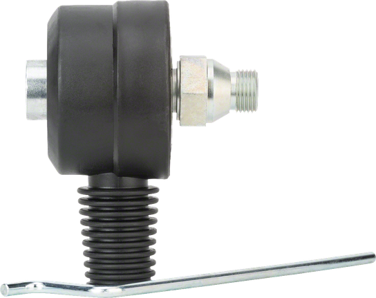 Arresto di profondità per trapano Bosch con vite e asta regolabili.