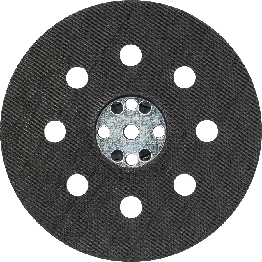 Platorello abrasivo medio-duro Bosch 115mm 8 fori.