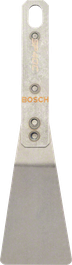 Raschietto Bosch SP 40 C con lama per intonaco grezzo, larghezza 40 mm.