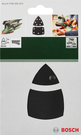 Piastra abrasiva Bosch PSM 200 AES 102 mm.
