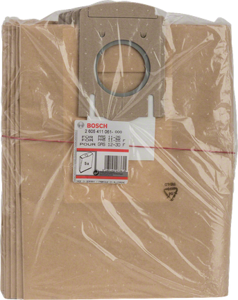 Sacchetto filtro in carta Bosch , confezione da 5.