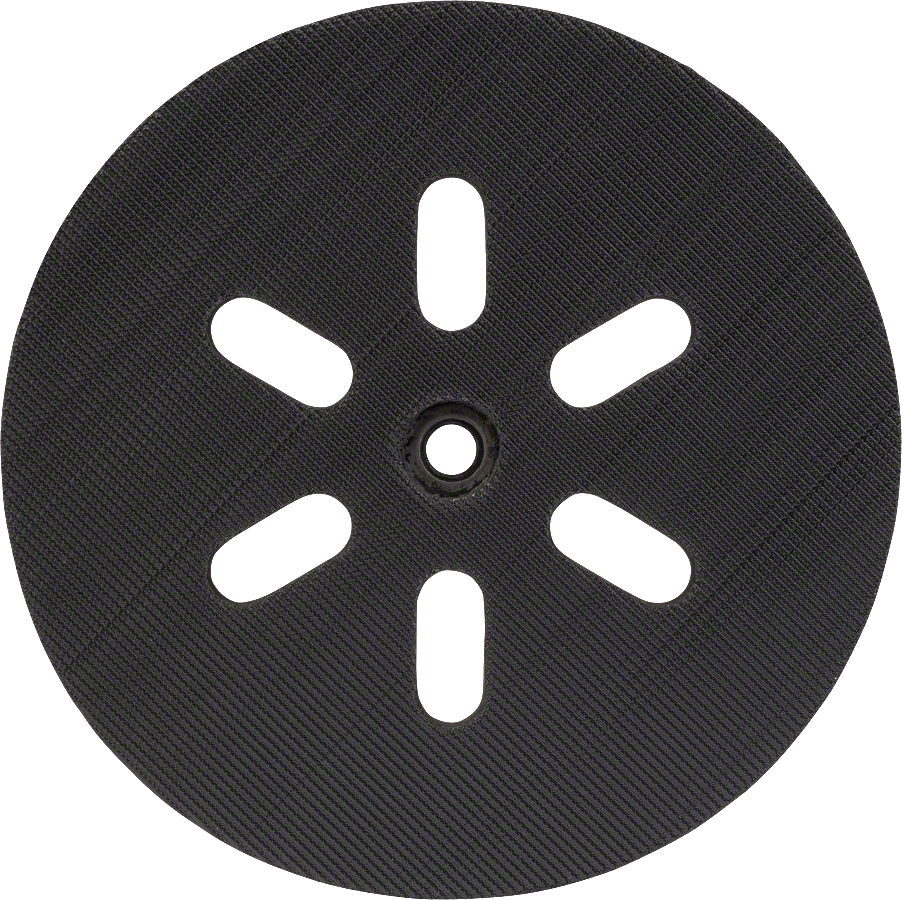 Platorello abrasivo Bosch medio-duro, diametro 150 mm.