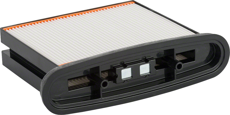 Filtro a soffietto in poliestere Bosch da 8600 cm² per l'aspirazione della polvere.