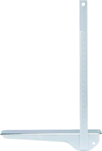 Guida parallela Bosch con marcature di misurazione.