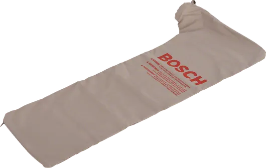 Sacchetto raccoglipolvere Bosch per un'efficiente raccolta della segatura.