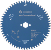 Lama per sega circolare Bosch Expert per pannelli laminati.