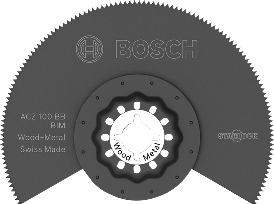 Bosch ACZ 100 BB Starlock per legno e metallo.