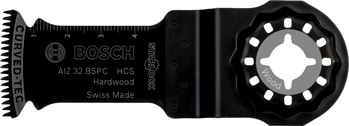 Lama per il taglio di legno duro Bosch Starlock AIZ 32 BSPC.