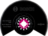 Lama segmentata dentellata Bosch BIM ACZ 100 SWB per il taglio di materiali diversi.