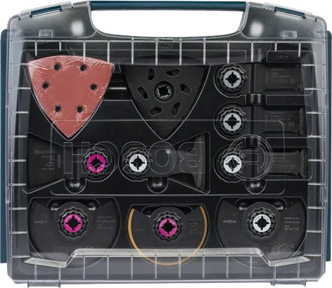 Set di accessori i-BOXX Pro Bosch da 34 pezzi.