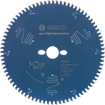 Lama per sega Bosch Expert per laminato ad alta pressione 254x30-80.