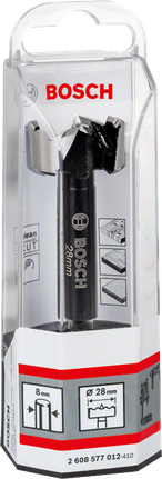 Punta da trapano Forstner Bosch da 28 mm.