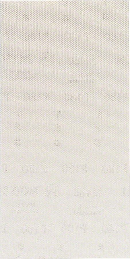 Foglio abrasivo Bosch grana 180 per la finitura fine delle superfici.