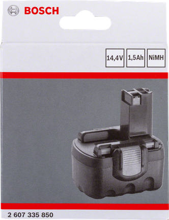Batteria Bosch NiMH da 14,4 V 1,5 Ah per utensili LD.