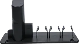 Vassoio portalame per seghetto alternativo Bosch con supporti per lame.