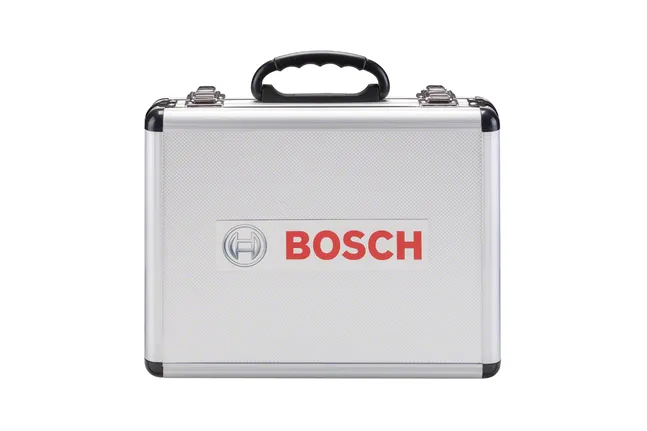 Valigetta con set di punte da trapano SDS plus Bosch.