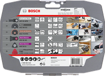 Set Bosch Starlock per ristrutturazioni con lame multimateriale.