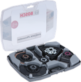 Set Bosch Starlock per ristrutturazioni, con lame assortite.