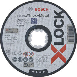 Mola da taglio X-LOCK Expert for Inox and Metal