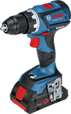 Trapano avvitatore a batteria Bosch GSR 18V-60 C con batteria ProCORE.