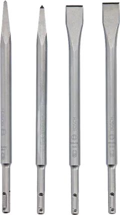 Set di scalpelli SDS plus Bosch per calcestruzzo e muratura.