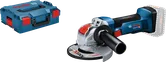 Smerigliatrice angolare Bosch GWX 18V-8 con set di dischi X-LOCK.