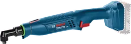 Cricchetto angolare a batteria Bosch con batteria da 18 V.