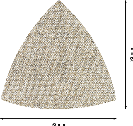 Rete abrasiva Bosch EXPERT M480 per levigatrici a delta da 93 mm.