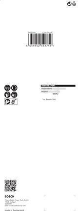 Carta abrasiva Bosch EXPERT C470 93 x 230 mm.