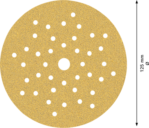 Disco abrasivo multiforo Bosch EXPERT C470 da 125 mm G60.