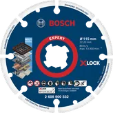 Disco da taglio Bosch EXPERT Diamond Metal Wheel X-LOCK da 115 mm.