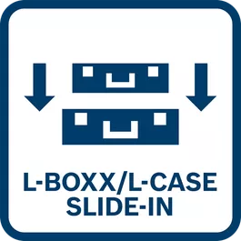  Valigetta XL-BOXX con funzione Slide-in, per abbinare una valigetta XL-BOXX e una valigetta L-BOXX o L-Case