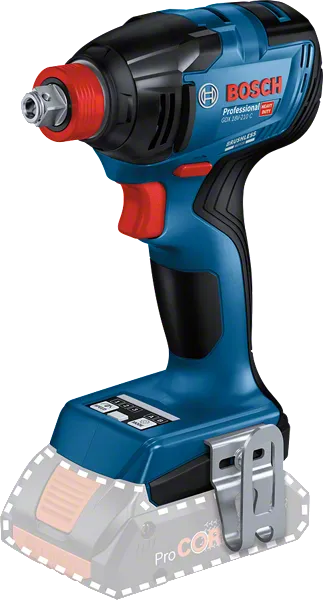 Avvitatore a impulsi Bosch GDX 18V-210 C con batteria ProCORE.