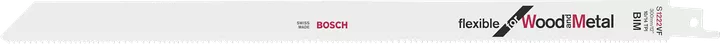 Lama flessibile per legno e metallo Bosch .
