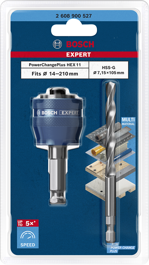 EXPERT Power Change Plus con punta di centraggio