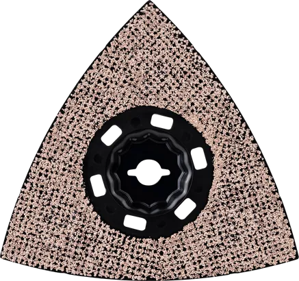 Piastra abrasiva Bosch EXPERT MAVZ 116 RT6 in metallo duro 116 mm.