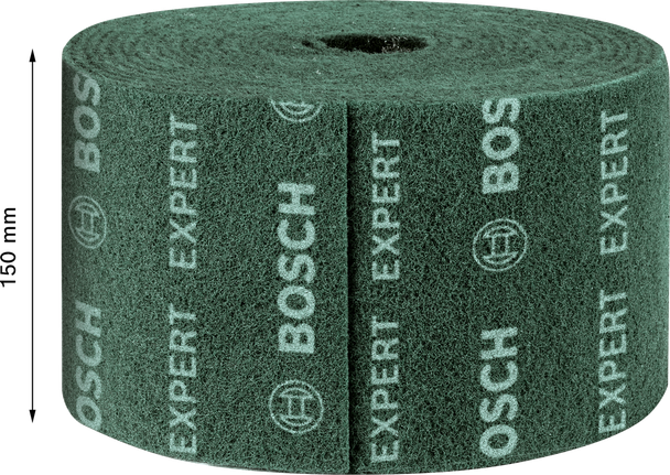 Rotolo di carta abrasiva Bosch EXPERT N880 verde molto fine 150mm x 10m.