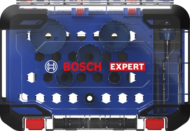 Set di seghe a tazza Bosch Expert Multi Material 22–68 mm.