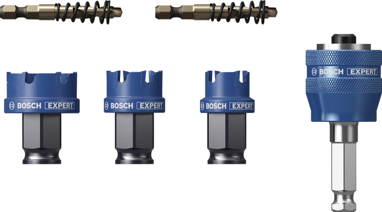 Set di seghe a tazza per lamiera Bosch EXPERT 22/25/32 mm.