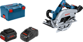 Set sega circolare a batteria Bosch GKS 18V-70 L.