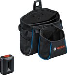 Set di borse portautensili Bosch con supporto magnetico.