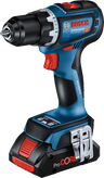 Trapano avvitatore a batteria Bosch GSR 18V-90 C con batteria ProCORE.