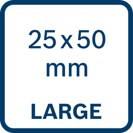  Versione grande – 25x50 mm